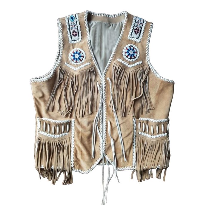 Cowboy Western Leather Vest for Men