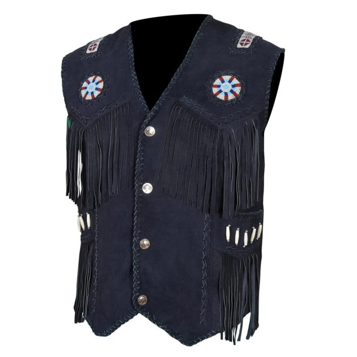 Rodeo Rider Leather Vest