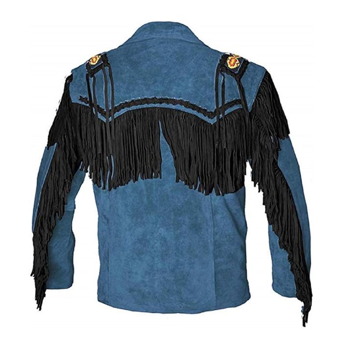 Classic Western Leather Cowboy Style Outerwear