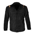 Urban Cowboy Western, Style Leather Biker Jacket