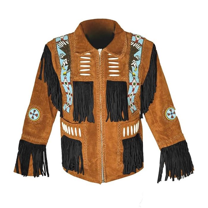Genuine Leather, Cowboy Western Jacket
