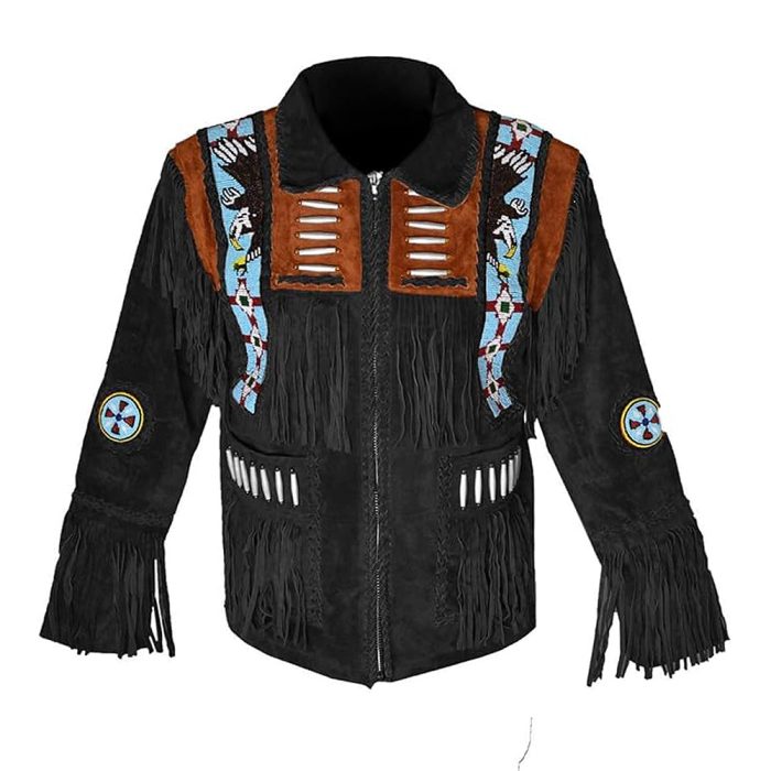 Jacket Western Leather Cowboy Edition