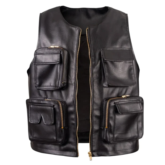 Genuine Leather Hunting Vest