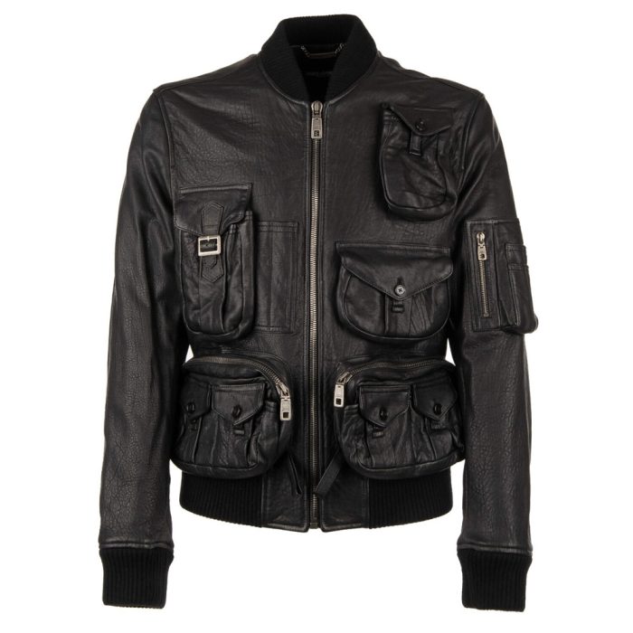 Protective Hunting Gear Leather Jacket