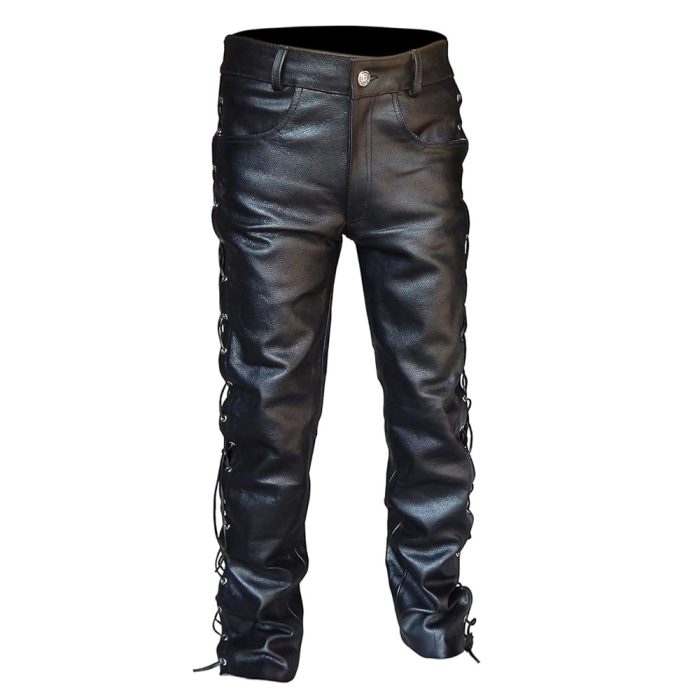 Premium Genuine Leather Fashion Pants