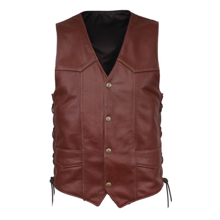 Premium Slim Fit Leather Vest for Men/Women