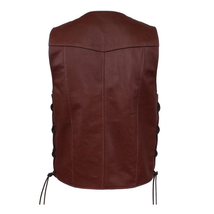 Stylish, Premium Slim Fit Leather Vest for Men/Women