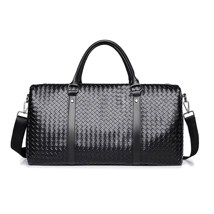 Full-Grain Leather Duffle Bag