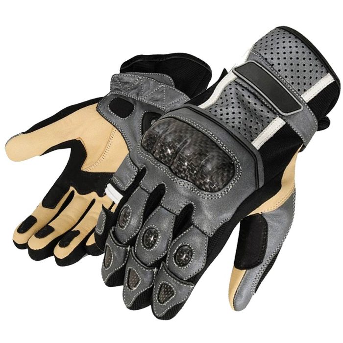 Genuine Leather Motorbike Gloves