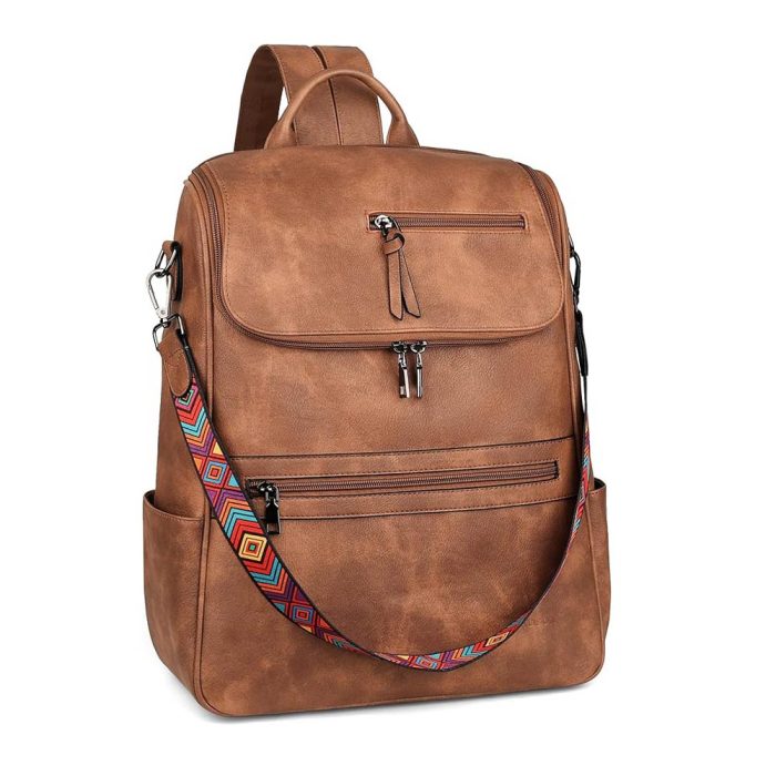 Premium Leather Daypack
