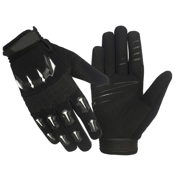 Protective Leather Motocross Gloves