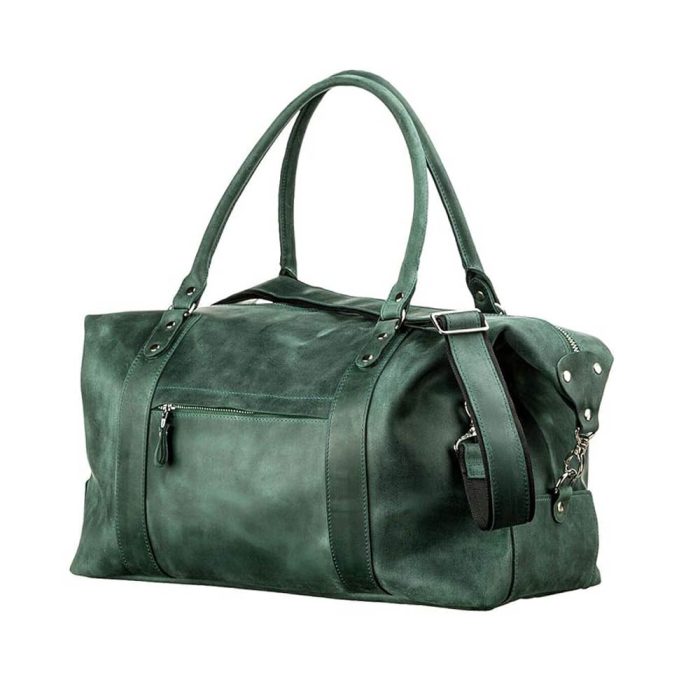 Leather Gym Bag Handcrafted