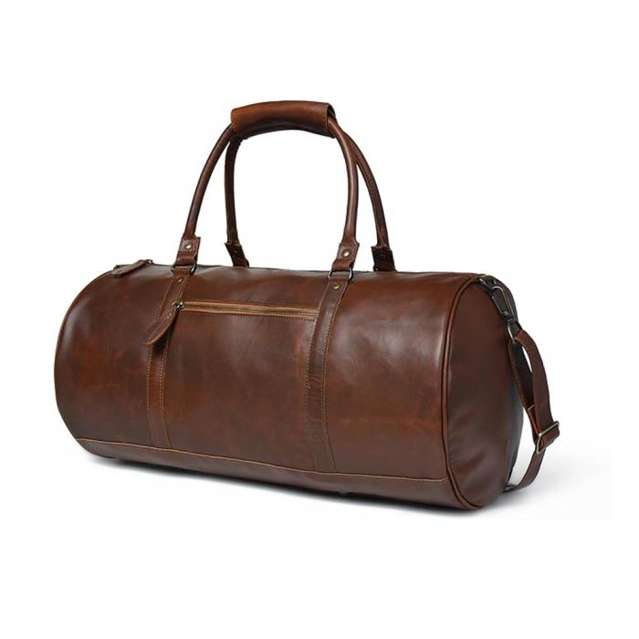 Leather Workout Bag Signature