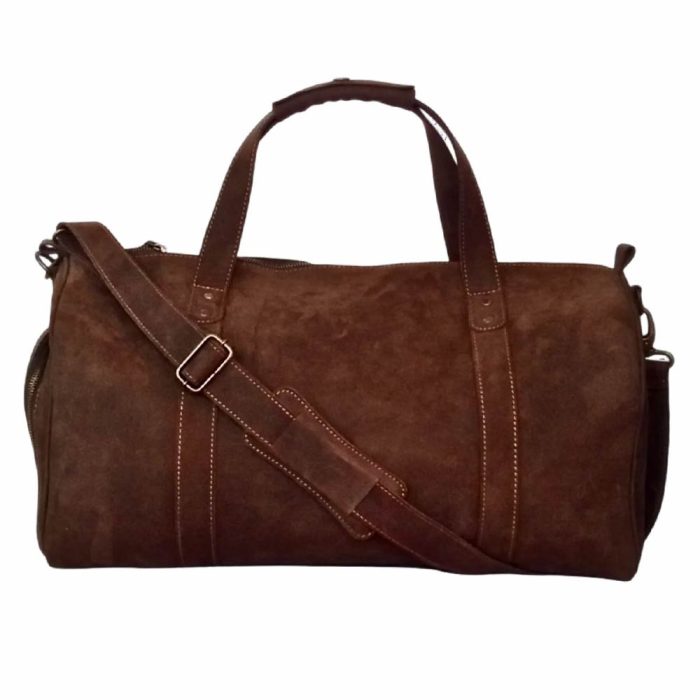 Convertible Leather Sports Duffle