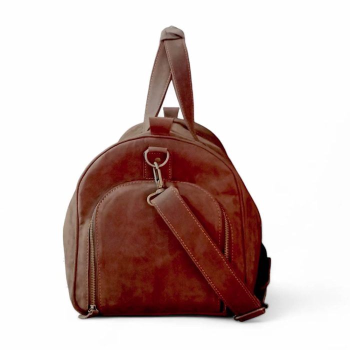 Leather Sports Duffle Convertible