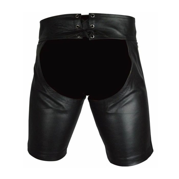 Fetish Leather Party Shorts–Statement