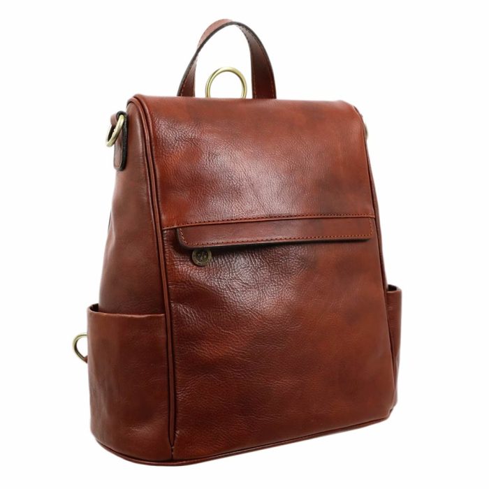 Signature Leather Backpack