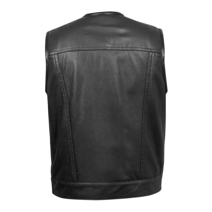 Motorcycle Vest Genuine Leather