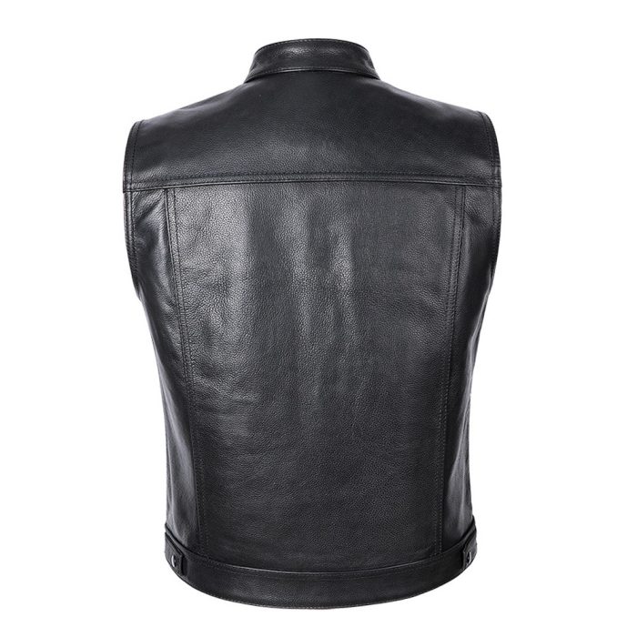 Motorbike Vest Men’s Leather
