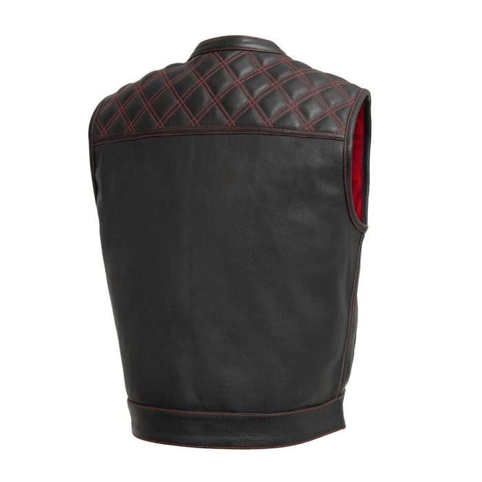 Biker Vest Real Leather
