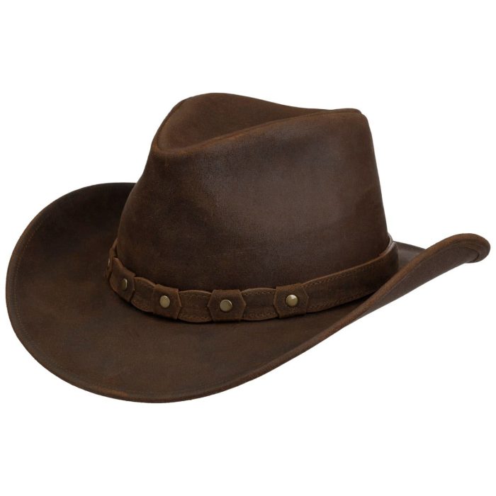 Wild West Legacy Leather Cowboy Hat