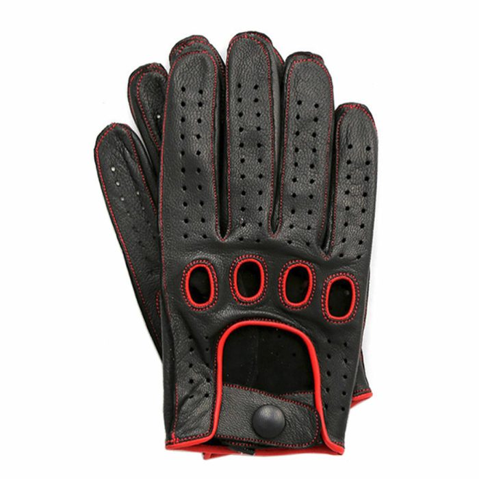 Durable Leather Driving Gloves