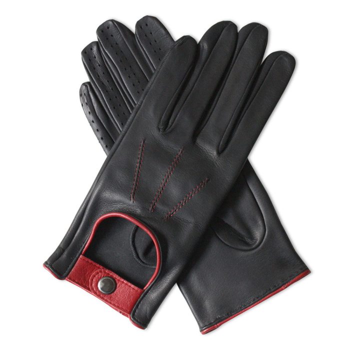 Elegant Leather Driving Gloves