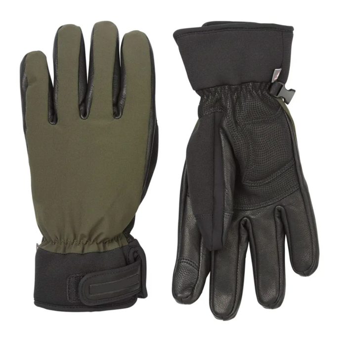 Stylish and Durable Leather Hunting Gloves