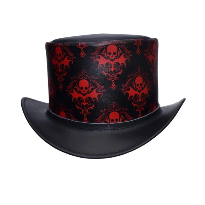 Handcrafted Leather Top Hat Elegance