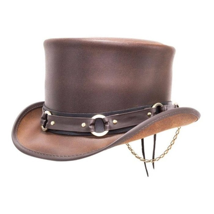 High-Quality Top Leather Hat